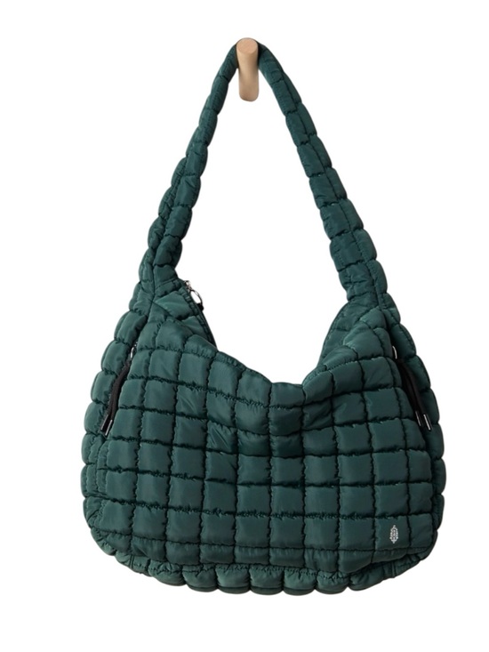 Free People Handbags - Free People Quilted Carryall Bag Evergreen NWT